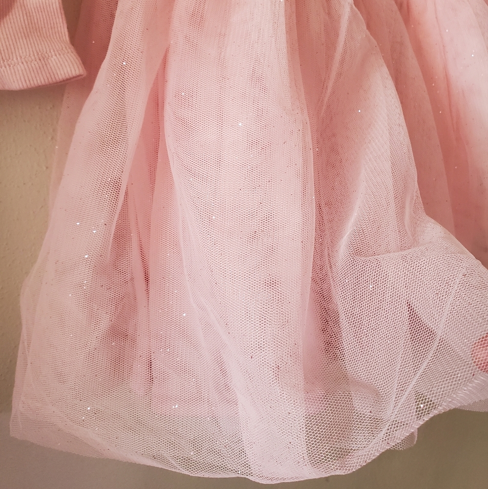 The Children's Place girl's long sleeve dress - pink - Picture 3 of 8